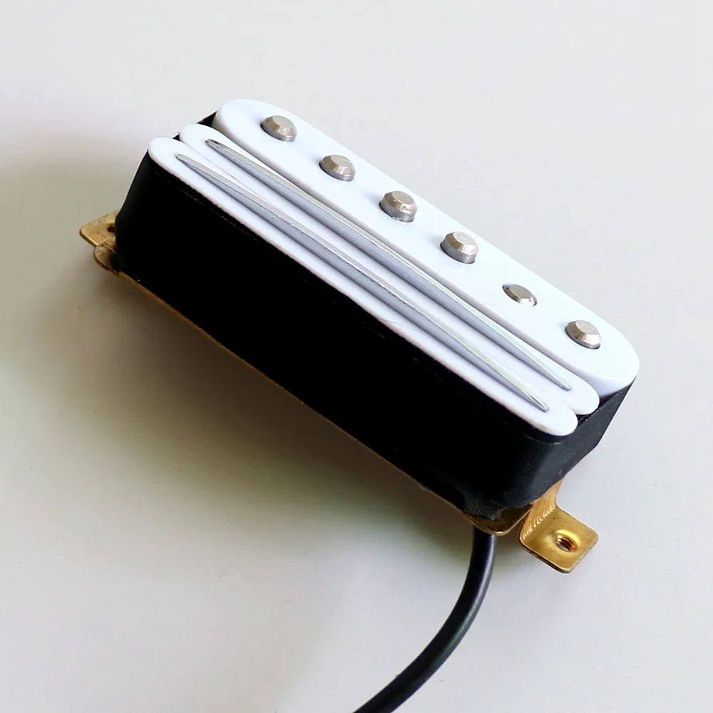Donlis многофункциональный комбинированный 3 катушки гитарный звукосниматель «хамбакер» в белом цвете с разделением выходного провода электрогитары звукосниматели