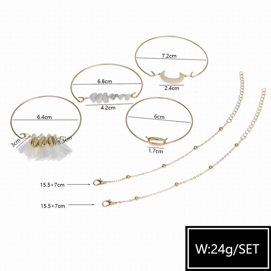 Boho готические золотые браслеты с подвесками для женщин, в виде ракушки, с кисточками, с блестками, на цепочке, женские браслеты-манжеты, модные вечерние ювелирные изделия, подарки