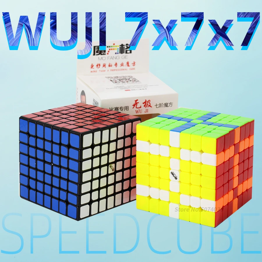 Qiyi Mofangge Wuji 7x7 куб игра скоростная головоломка 69 мм 7х7 профессиональные