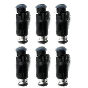 

Set Of 6 Fuel Injector Nozzles For Ford Chevrolet 25345146