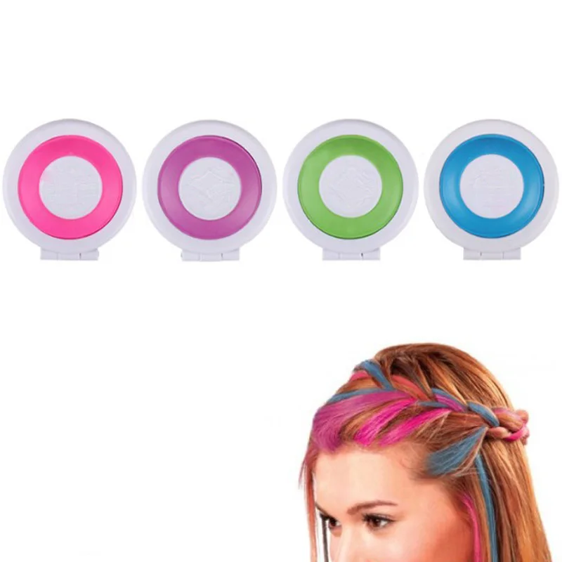 4 colors Hair Disposable Hair Dye Ho Hair Chalk Powder European Temporary Pastel Hair Dye Color Paint Soft Pastels Salon 30 4 colors Hair Disposable Hair Dye Ho Hair Chalk Powder European Temporary Pastel Hair Dye Color Paint Soft Pastels Salon 30