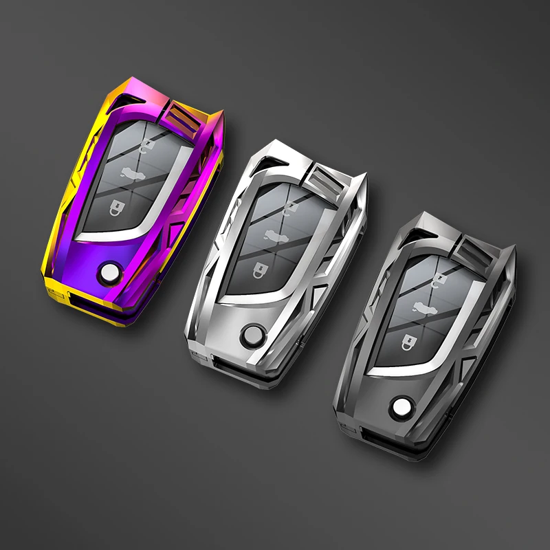 Custodia per chiave auto in lega di zinco per Toyota Auris Corolla Avensis Verso Yaris Aygo Scion TC IM 2015-16 Camry RAV4 accessori per auto 10 Custodia per chiave auto in lega di zinco per Toyota Auris Corolla Avensis Verso Yaris Aygo Scion TC IM 2015-16 Camry RAV4 accessori per auto - H4bef4a82eb174f0f8bd6807010beacbd5
