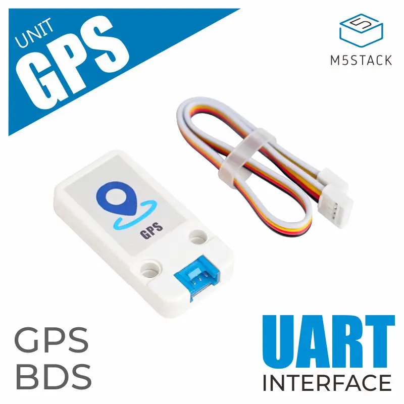 Официальная плата мини блока M5Stack GPS/BDS AT6558 + MAX2659 с интерфейсом UART M5GO/M5Stack FIRE ESP32