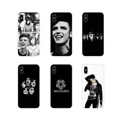 Черный Veil Brides BVB аксессуары телефон оболочки чехлы для Samsung Galaxy A3 A5 A7 A9 A8 звезда A6 плюс 2018 2015 2016 2017