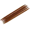 5 Sets of 11 Sizes 5'' (13cm) Double Pointed Carbonized Bamboo Knitting Kits Needles Set (2.0mm - 5.0mm) Promotion ► Photo 2/5