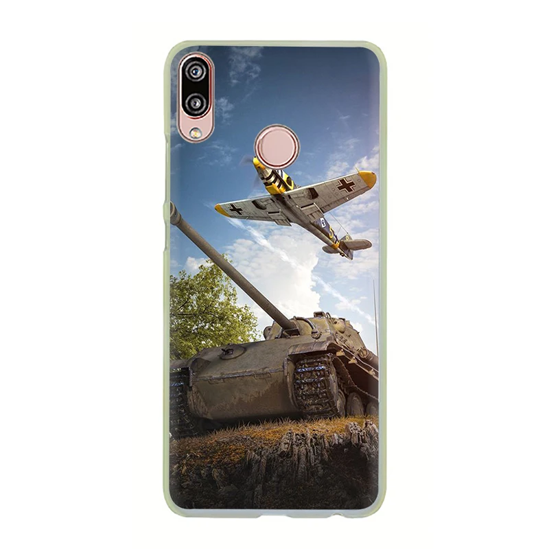 H11 Жесткий чехол World of Tanks для huawei Honor 6A 6C 7A Pro 7C 7X 8C 8X8 9 10 Lite Play - Цвет: H11