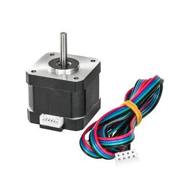 

Nema 17 Stepper Motor 42 Stepper Motor High Torque Bipolar DC Step Motor Kit 2-Phrase Universal Electric Motor for 3D Printer