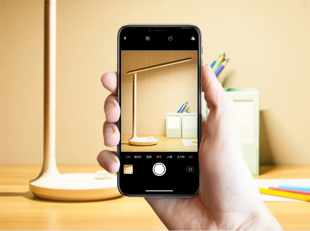 Xiaomi mijia светодиодный перезаряжаемый Настольный светильник, лампа для учебы, офисные настольные светильники, портативный прикроватный Ночной светильник, ручка затемнения