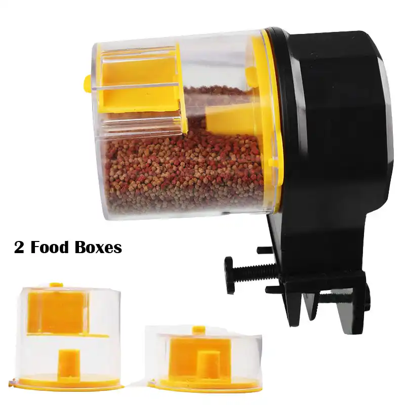 Adjustable Aquarium Automatic Fish Feeder Tank Timer Dispenser