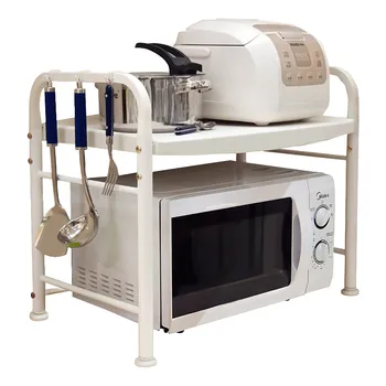 

Microwave oven storage rack 2 kitchen supplies storage rack table rice cooker rack double oven rack