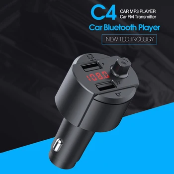 

Dual USB Car Bluetooth 5.0 MP3 Player Multifunction Car Handsfree Receiver Player Kit VDX99