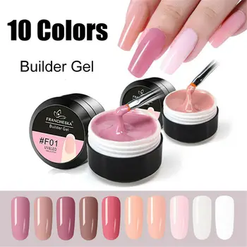 

15ml Builder Gel Quick Building Nail Gel UV Gel For Soak off Finger Extension UV Gel Polish Forms for Nail Extension Manicu
