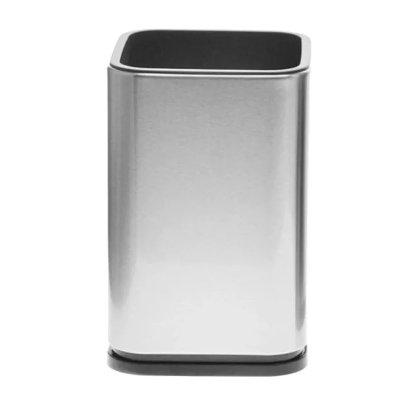 

2020 New Stainless Steel Kitchen Utensil Rack Kitchen Tableware Storage Box Modern Rectangular Design 17X11cm