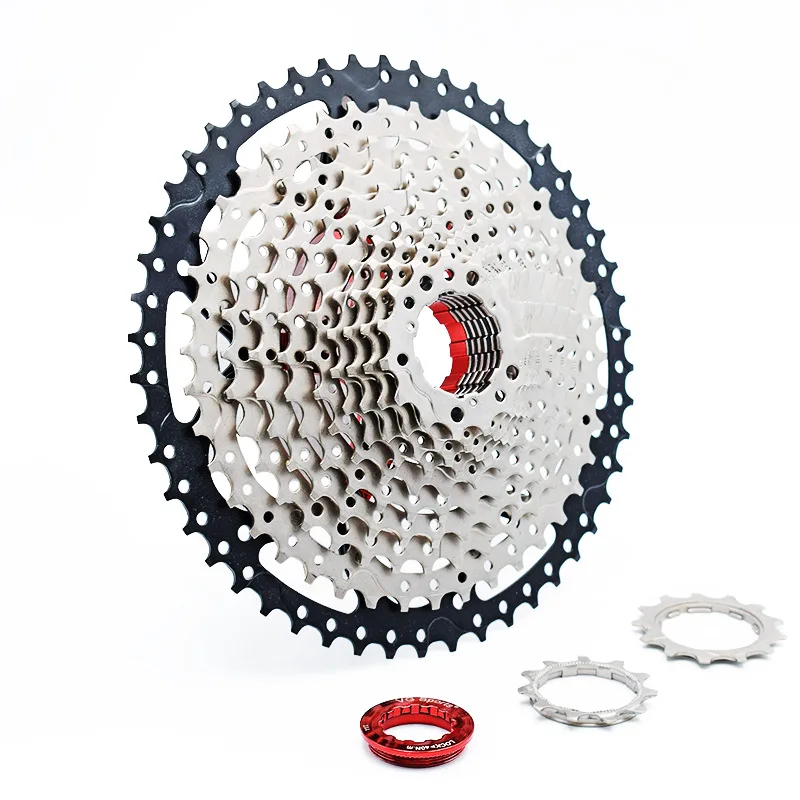 

Mountain Bike 12Speed Cassette 11-50T Freewheel Sprocket Bicycle Riding Silver
