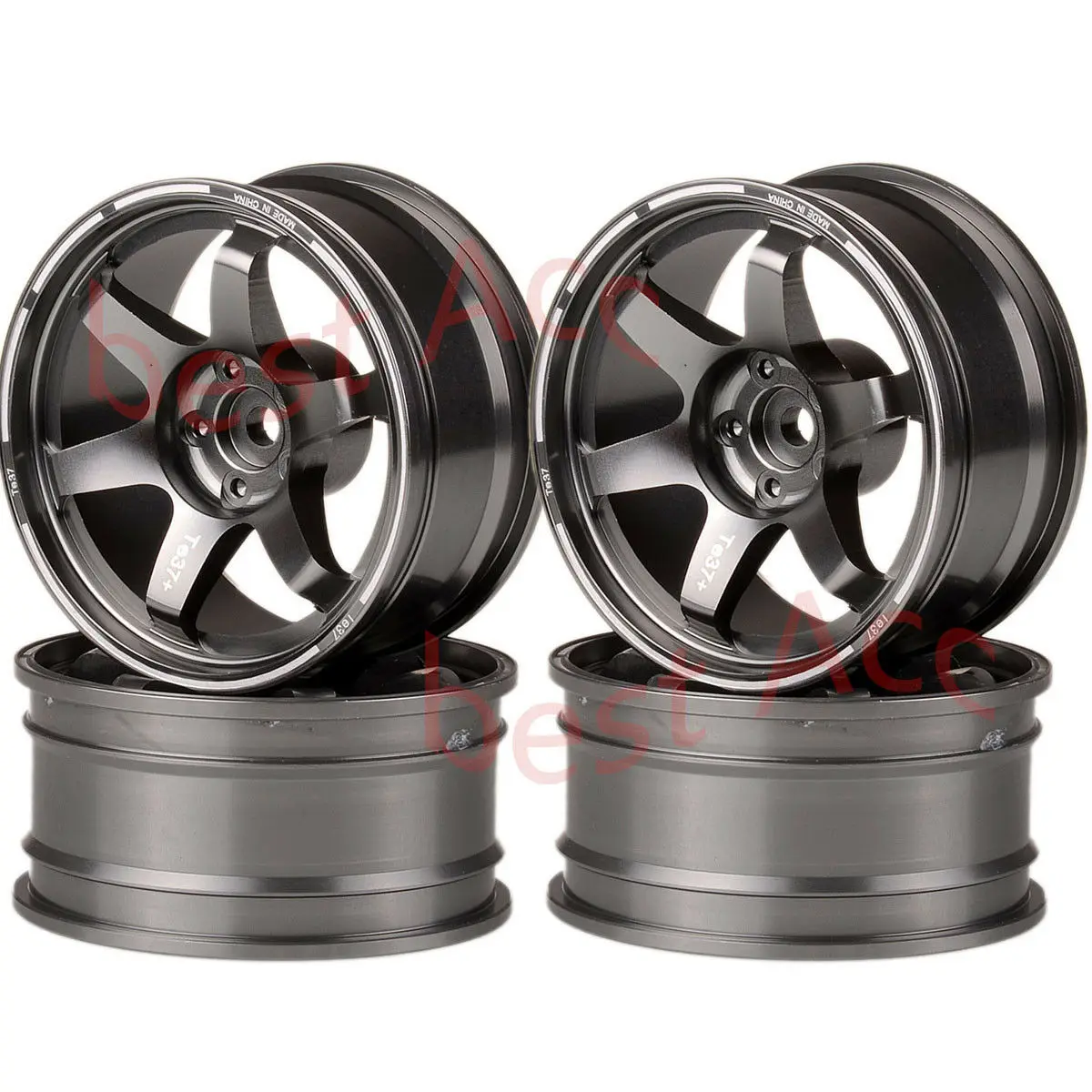 Traxxas HPI HSP 4P алюминий 9 мм офсетный обод колеса 1072 для RC 1/10 On-Road Drift