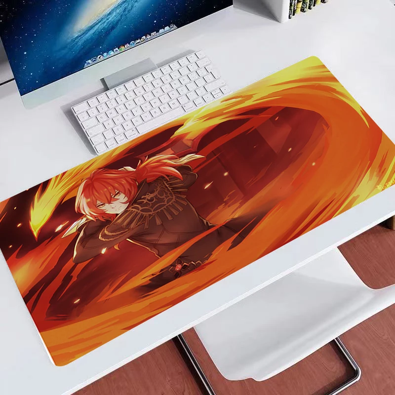 Genshin Impact Mouse Pad Gaming Mousepad Mat Gamer Mouse Pad Keyboard Desk Mat Table Carpet Mousepad xxl For Computer Laptop Pad