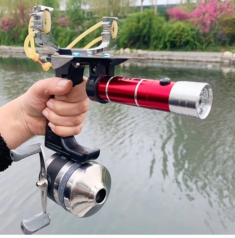 Fishing Integrated Bow Stainless Steel Hunting And Dart Set High Precision Quasi Outdoor Slingshot Catapult | Игрушки и хобби