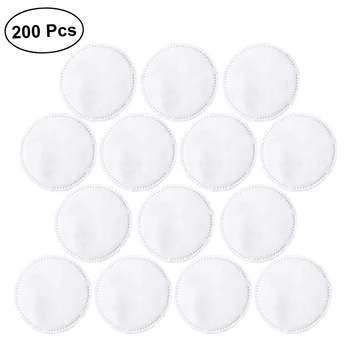

200 Pcs Makeup Cotton Round Pads Thickened Three Layer Facial Soft Cotton Remover