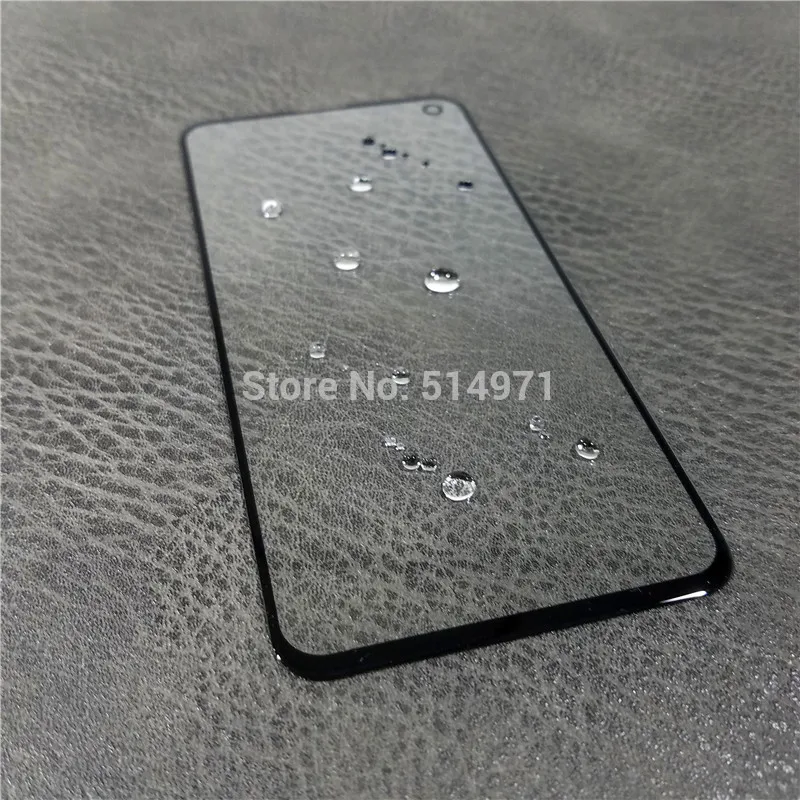 2 в 1 A+ Переднее внешнее стекло с OCA в сборе для samsung Galaxy S10 S10 Plus S10E G973 G975 Запасное стекло с трещинами
