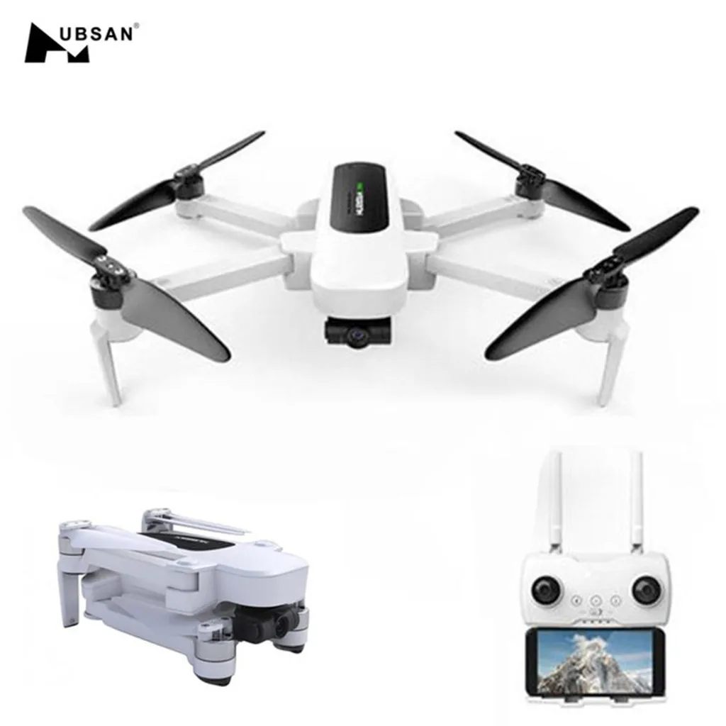 Радиоуправляемые самолеты Hubsan Zino H117S Квадрокоптер Дрон 4K камера GPS WiFi FPV Waypoint 3 оси Gimbal W805