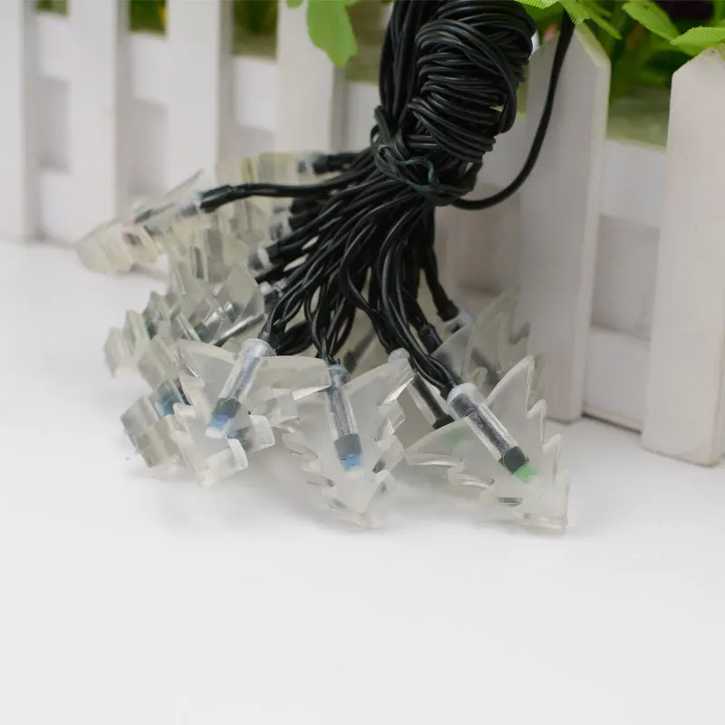 Solar String Lights in Use