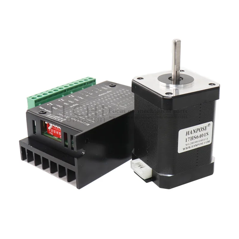 Nema17 1.8A(17HS8401) с TB6600(Национальная ассоциация владельцев электротехнических предприятий) шаговый двигатель 42 двигатель 52n. См Драйвер шагового двигателя 3D принтер 4-свинец