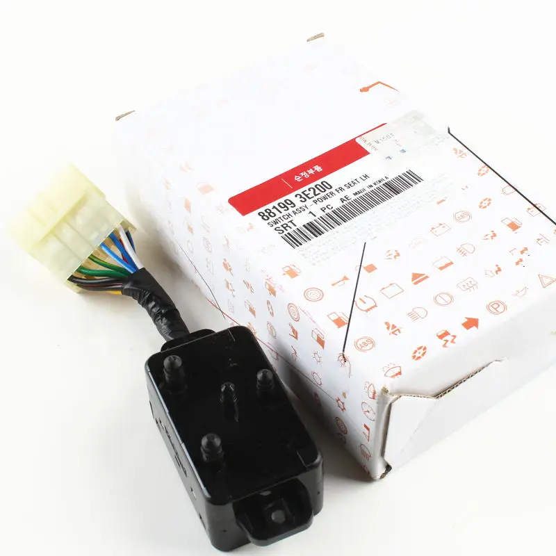 Для подлинного переключателя силового сиденья 8Way FRONT LEFT Fits 03-06 для Kia Sorento OEM 88199-3E200