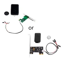 Мини PCI-e Настольный ПК Пульт дистанционного управления 20 м беспроводной переключатель перезапуска включение/выключение для настольного компьютера горячая Распродажа бренд