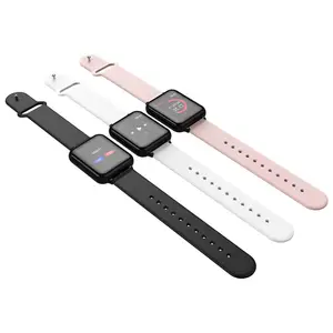 Image 5 - B57 10 قطعة/الوحدة بلوتوث ساعة ذكية مقاوم للماء معصمه ضغط الدم الدم الأكسجين يمكن ارتداؤها متعددة الرياضة وضع Smartwatch