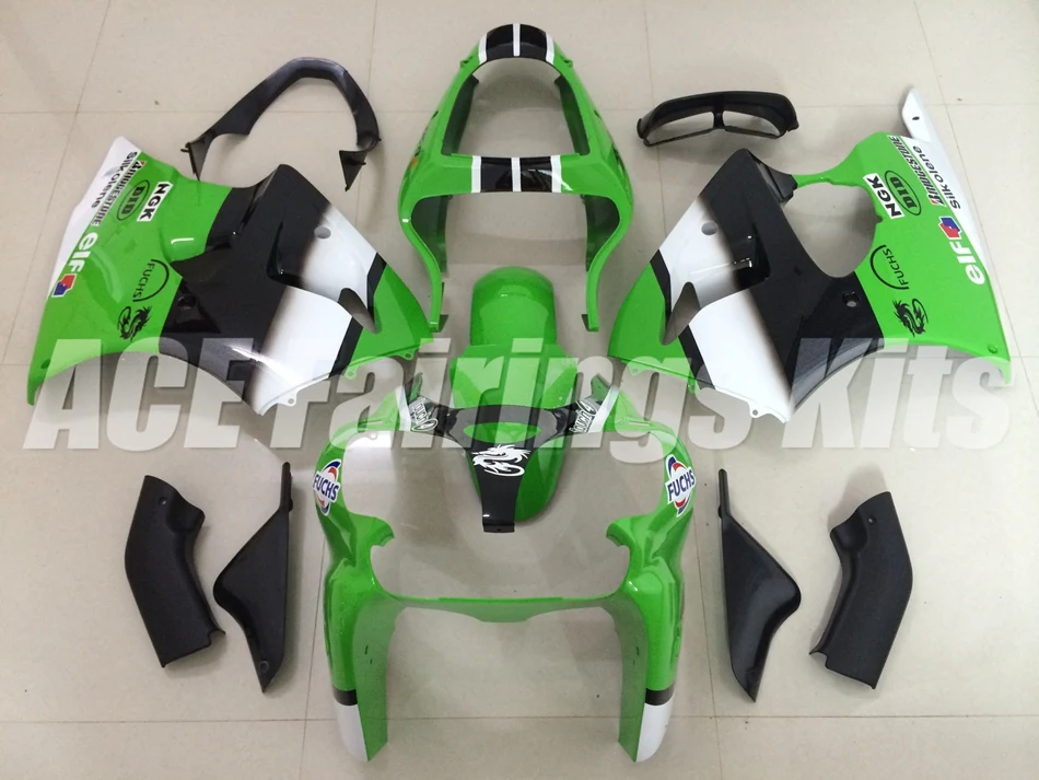 ABS Полный Обтекатель подходит для Kawasaki ZX6R 2000 2001 2002 мотоцикл Обтекатели ZX-6R 00 01 02 Ninja 636 Кузов Набор Горячая Распродажа