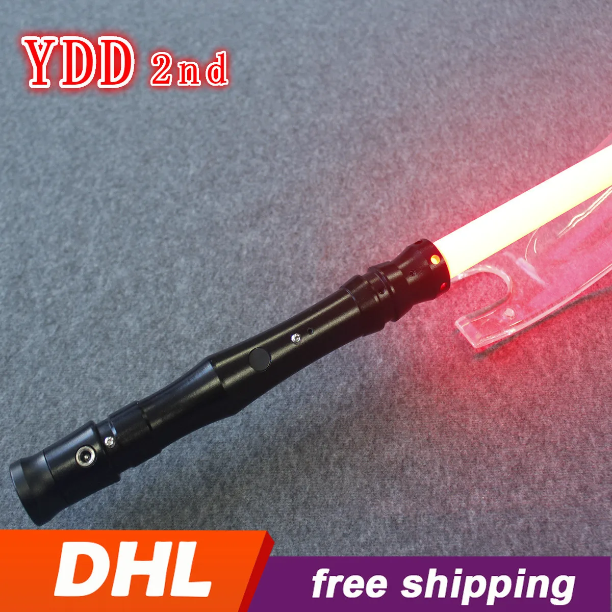 

SUMOTOY YDD 2nd Lightsaber Jedi Sith Light Saber Force FX Lighting Heavy Dueling Sound FOC Lock up Metal Handle Lightsaber