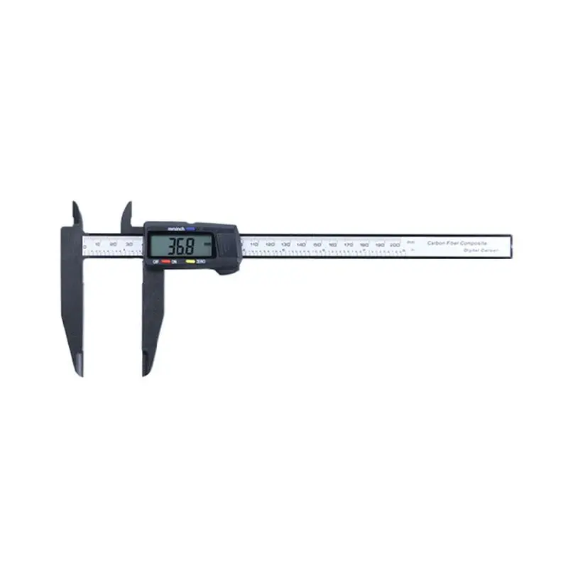 

0-200mm/0.2mm Digital Vernier Caliper LCD Display mm/inch Micrometer Ruler Gauge