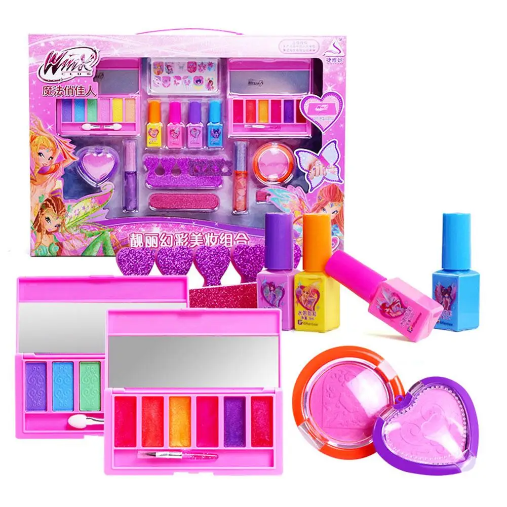 plastic pretend makeup set