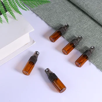 

10 Pcs Spray Bottles Brown Durable Liquid Bottles for Travel