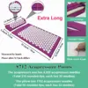 74x43cm Massage Cushion Yoga Acupressure Mat and Pillow Set Neck Back Foot Massager Pain Stress Relief Massage Pad ► Photo 2/6