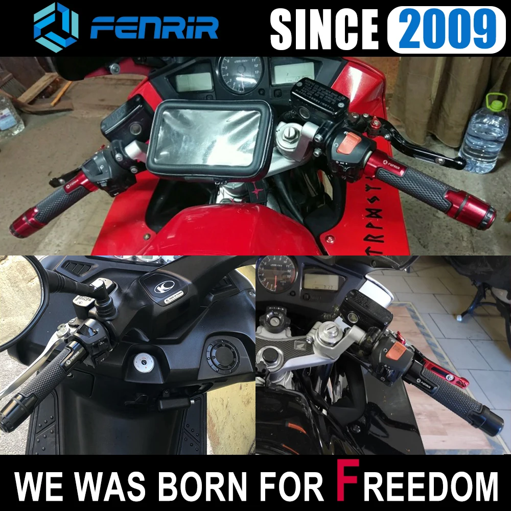 FENRIR ручки мотоциклетные питбайк Кафе racer Запчасти для Honda Suzuki Yamaha Benelli BMW Ducati KTM Aprilia Kawasaki Triumph Bajaj