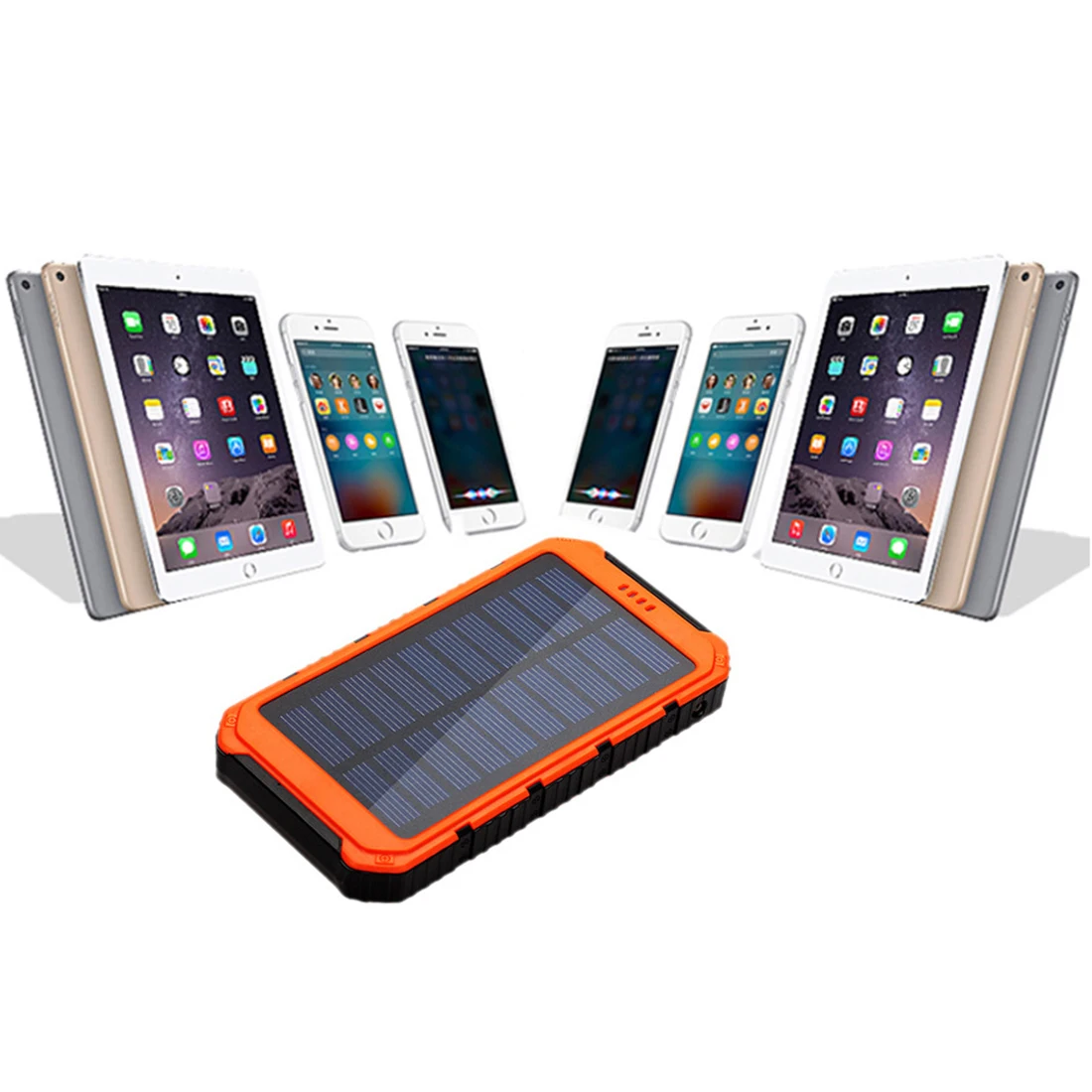 Солнечная панель, солнечная батарея 30000 mah, солнечная батарея, универсальное зарядное устройство для телефонов, внешний аккумулятор