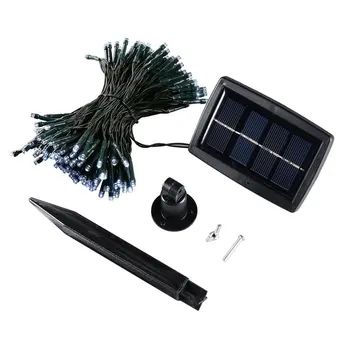 

White Color 200 LED Solar Powered Fairy Lights Christmas Wedding Parties Ultra Bright LED Lights Wireless Powered by Solar