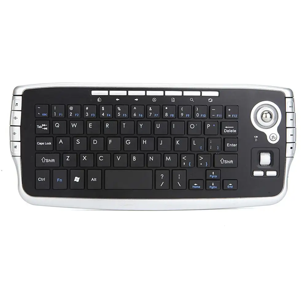 

Mini 2.4G Wireless Keyboard Trackball Keypad Portable Multifunction Trackball Mouse Multimedia Fingerboard for Home HTPC