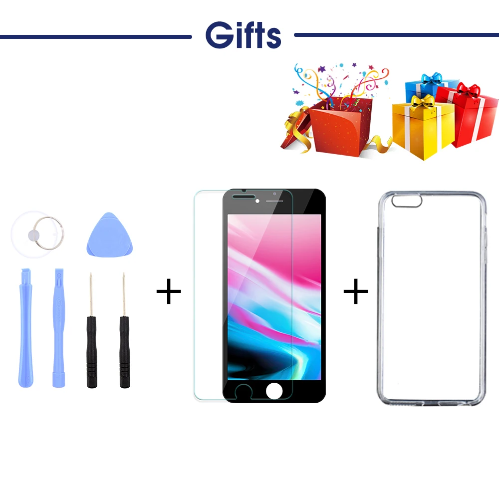 Класс AAA+ ЖК-экран для iPhone 8 ЖК-дисплей с 3D кодирующий преобразователь сенсорного экрана в сборе Замена