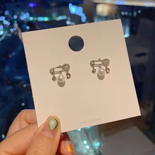 Новое поступление геометрические металлические женские модные корейские сережки-шпильки серьги модные креативные серьги для молодой женщины женские ювелирные изделия