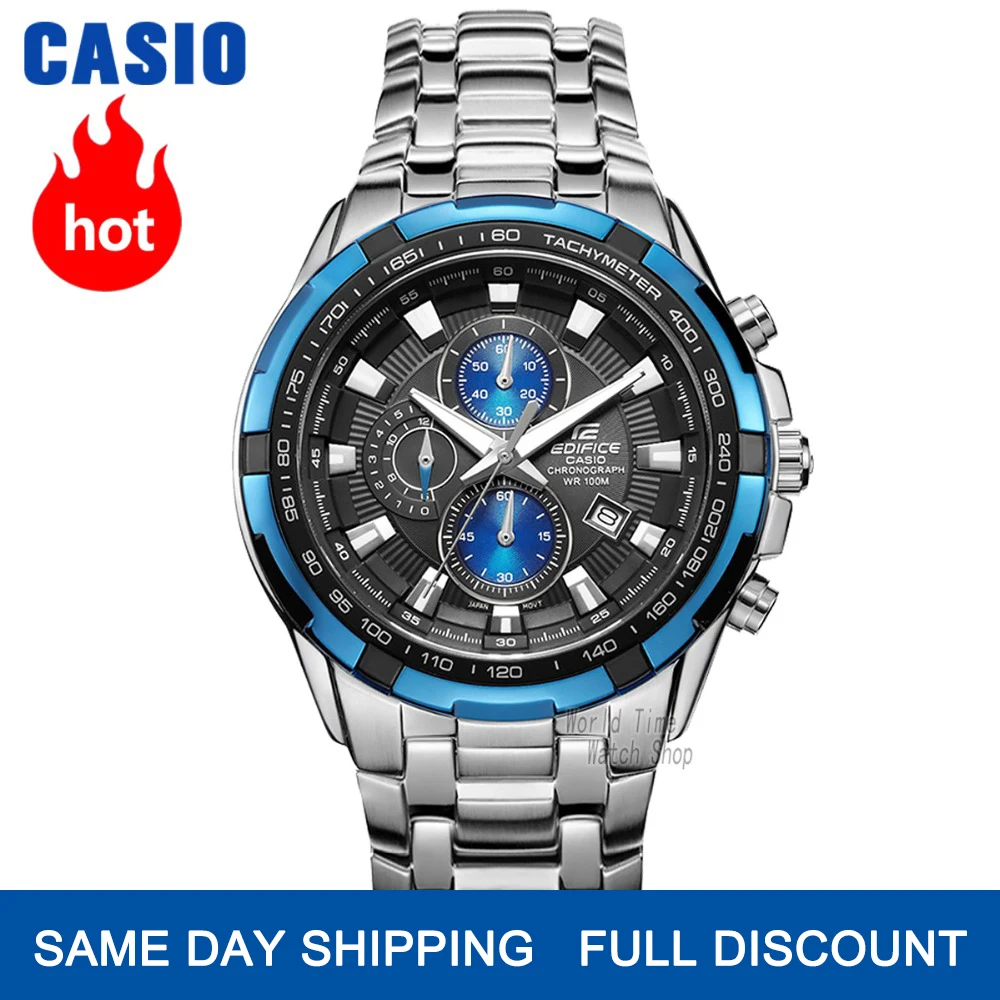 Orologio Casio Edifice orologio da uomo top brand di lusso al quarzo watche  Impermeabile orologio da polso cronografo uomo da corsa elemento sportivo  Orologio militare relogio masculino reloj hombre erkek kol saati|watch