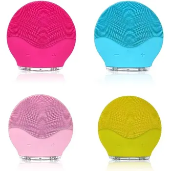 

Waterproof Silicone Facial Cleansing Brush Shrinking Pores Oil-Control Electric Cleansing Instrument