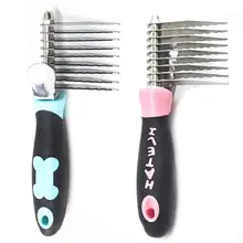 Расческа для домашних животных, устройство для удаления волос, триммер для собак, кошек, волос, резак, щетка для удаления волос, инструмент для ухода за домашними животными