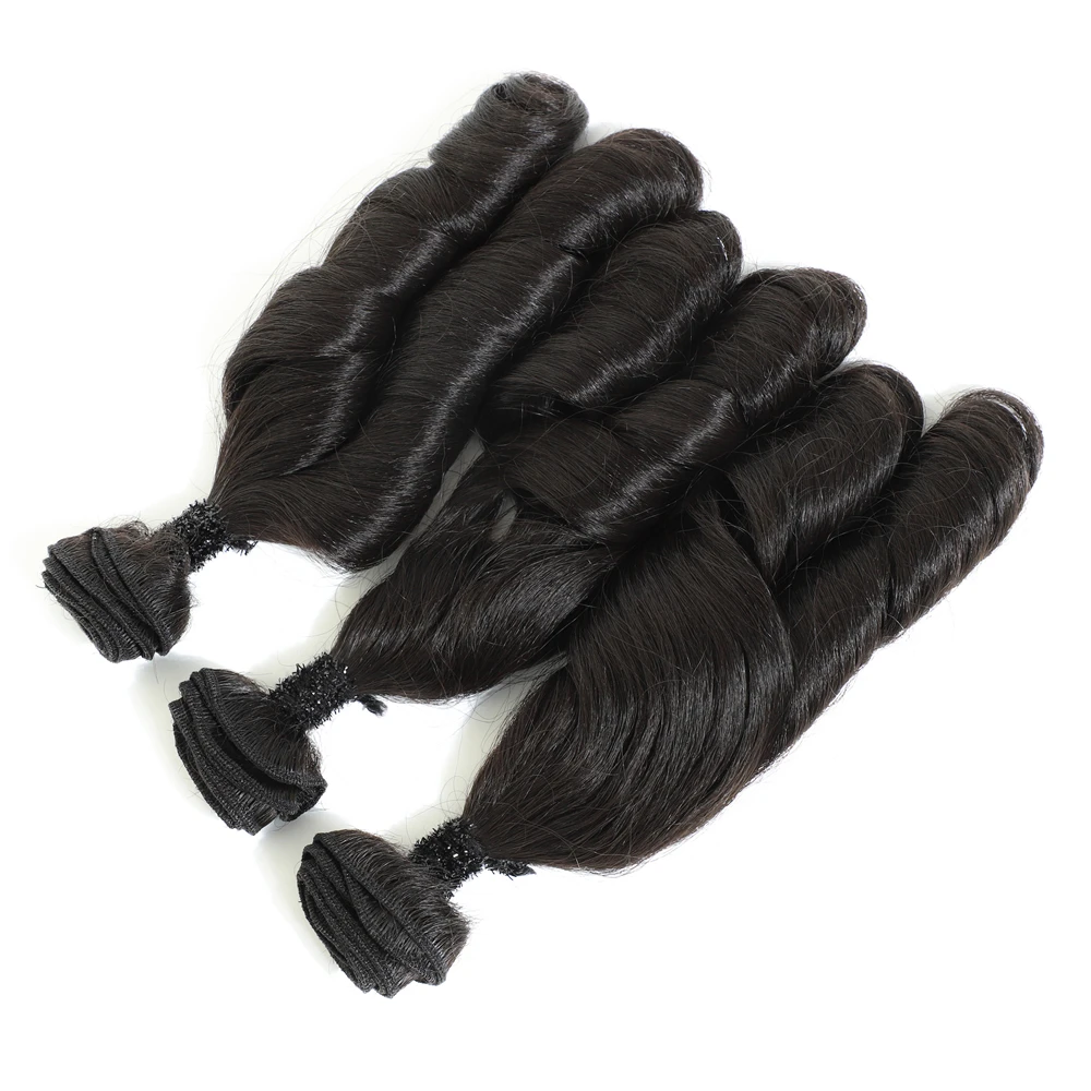 Свободные кудрявые волосы, волнистые пряди, надувные Флекси Писси опран кудри, 5 шт./лот, синтетические волосы, пряди, 14 дюймов, волосы для наращивания