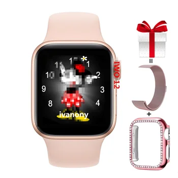 

Original IWO 12 PRO Smart Watch Men IWO12 PRO Women's Watches 39 Watch Faces Wireless Charging Fitness Tracker VS IWO 8 IWO MAX