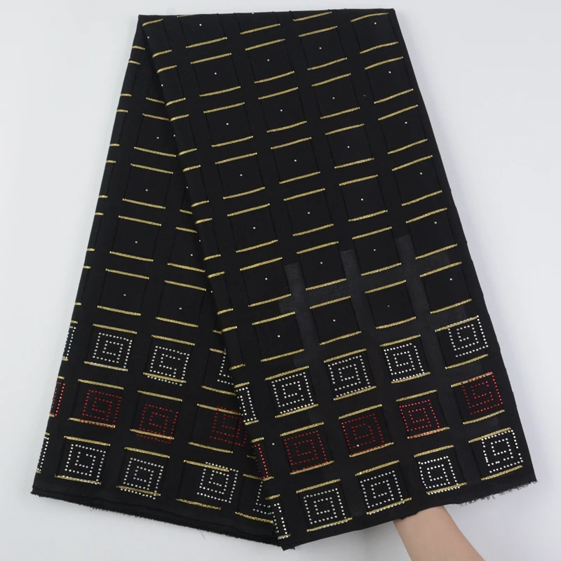 

Black African 100%Cotton Lace Fabric 2019 High Quality Embroidery Swiss Voile Lace For Men Swiss Voile Lace In Switzerland Y8001