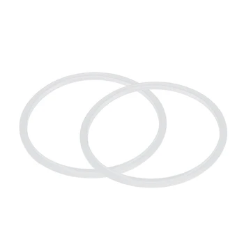 

Silicone gasket Sealing ring for pressure cooker 22 cm inner diameter, 2 pieces, transparent