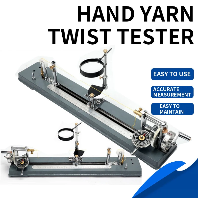 

Y321 Hand twist tester Yarn twist tester Untwisting machine twist determination Textile tester Textile instrument