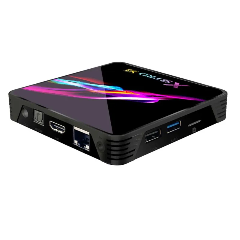 X88 PRO X3 Android 90 TV Box 4GB 128GB 32GB 64GB Amlogic S905X3 Quad-core 1080p 4K Google Asistente